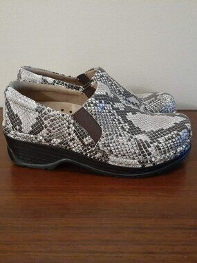 KLOGS Naples Women's Nursing Snakeskin Shoes